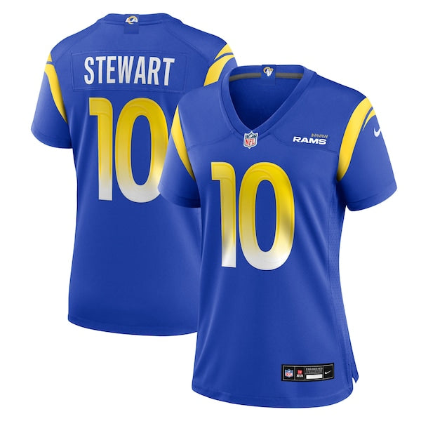 Josaiah Stewart Los Angeles Rams Nike Women's Team Game Jersey - Royal