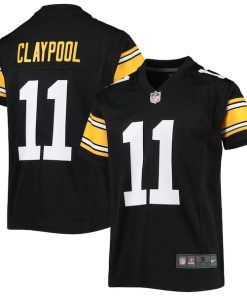 Chase Claypool Pittsburgh Steelers Nike Youth Alternate Game Jersey - Black