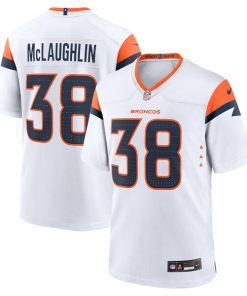 Jaleel McLaughlin Denver Broncos Nike Game Jersey -  White