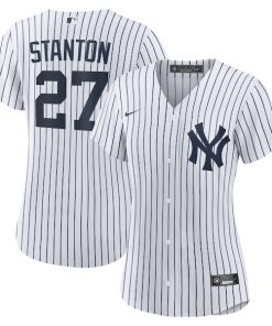 Giancarlo Stanton New York Yankees Nike Women's Home Replica Player Jersey - White