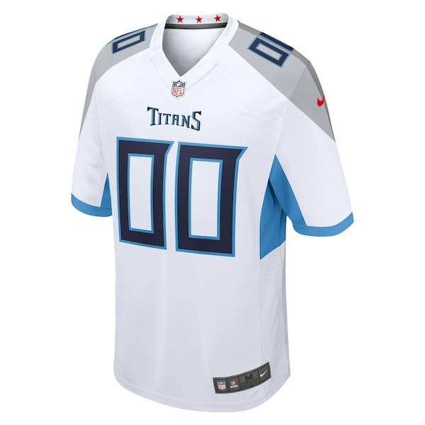 Tennessee Titans Nike Custom Game Jersey - White - Image 2