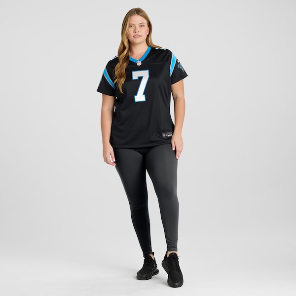 Trevon Moehrig Carolina Panthers Nike Women's Team Game Jersey - Black - Image 7