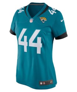 Alternative view of Travon Walker Jacksonville Jaguars Nike Women's Player Jersey - Teal
