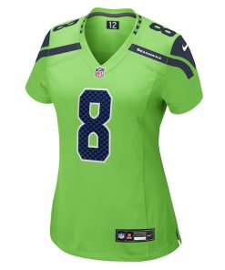 Alternative view of Coby Bryant Seattle Seahawks Nike Women's  Game Jersey - Neon Green