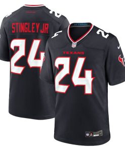 Derek Stingley Jr. Houston Texans Nike Game Jersey - Navy/Red/White