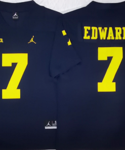 Donovan Edwards  NCAA Michigan Wolverines Jordan Band Vapor Limited Jersey