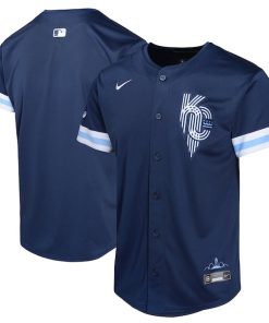 Kansas City Royals Nike Youth City Connect Limited Jersey - Navy