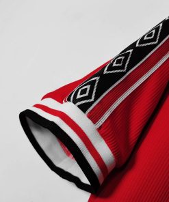 Alternative view of Manchester United 1998-99 Home Vintage Jersey