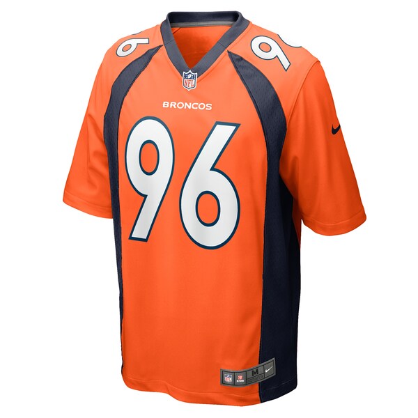 Eyioma Uwazurike Denver Broncos Nike Game Player Jersey - Orange - Image 2