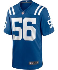 Alternative view of Quenton Nelson Indianapolis Colts Nike Game Player Jersey - Royal