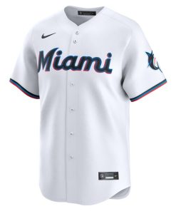 Alternative view of Miami Marlins Nike Home Limited Pick-A-Player Retired Roster Jersey - White