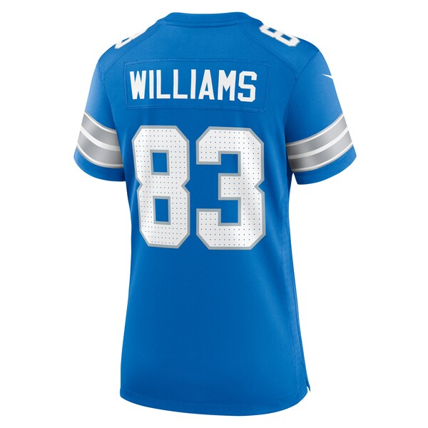 Isaiah Williams Detroit Lions Nike Women's Game Jersey - Blue - Image 3