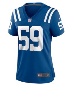 Alternative view of Cameron McGrone Indianapolis Colts Nike Women's Team Game Jersey -  Royal