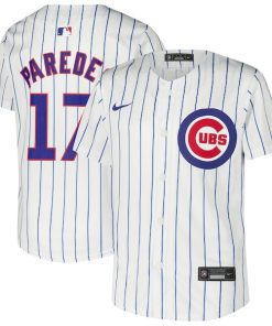 Isaac Paredes Chicago Cubs Nike Youth Home Player Game Jersey - White
