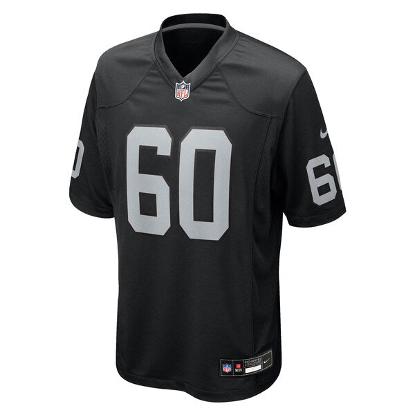 Charles Grant Las Vegas Raiders Nike Team Game Jersey - Black - Image 2
