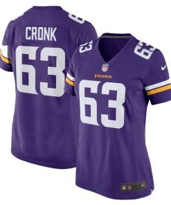 Coy Cronk Minnesota Vikings Nike Women's Team Game Jersey -  Purple