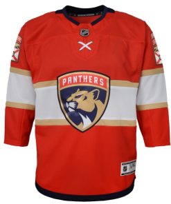 Alternative view of Florida Panthers Youth Home Premier Jersey - Red