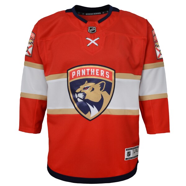 Florida Panthers Youth Home Premier Jersey - Red - Image 2