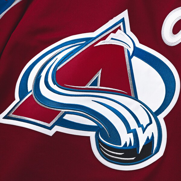 Cale Makar Colorado Avalanche Home Premium Jersey - Burgundy/Navy/White - Image 2