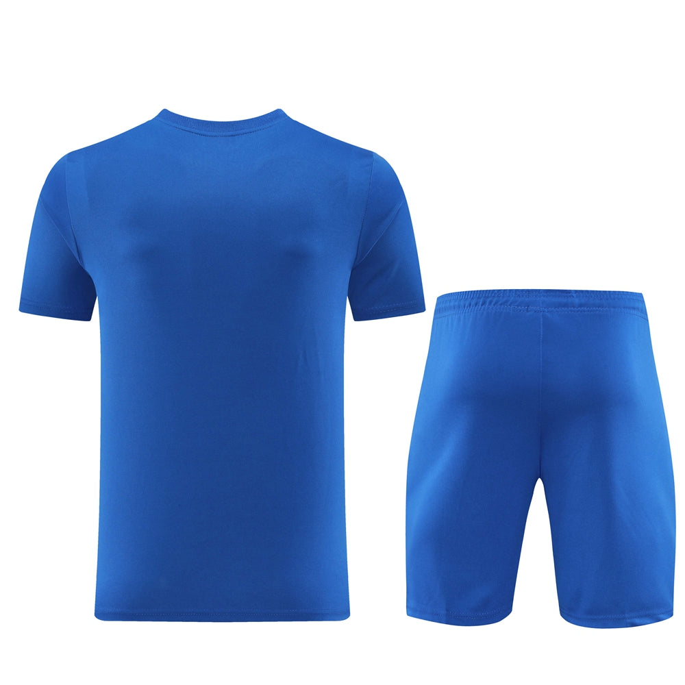 Nike Short Sleeve Training Jersey Set-ND06- Blue/White - Image 2