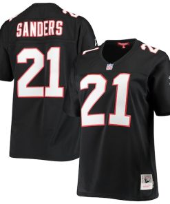 Deion Sanders Atlanta Falcons Women's Legacy Replica Team Jersey - Black