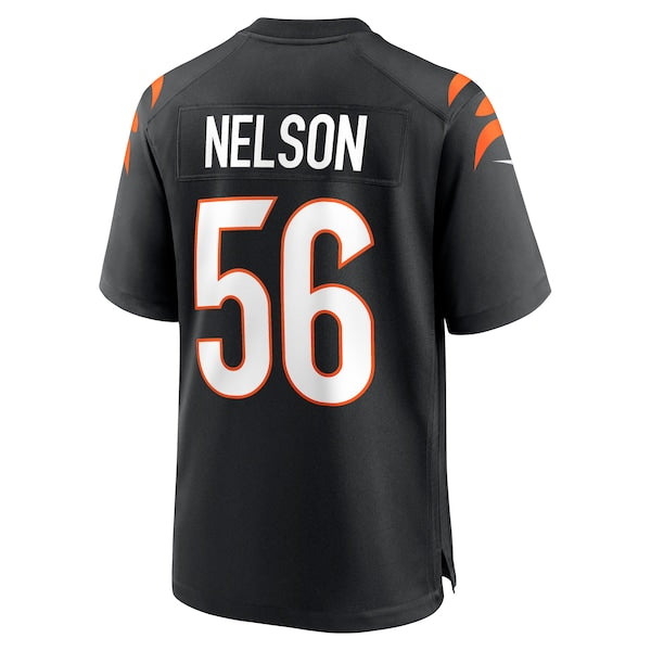 Garrett Nelson Cincinnati Bengals Nike Game Jersey - Black - Image 3