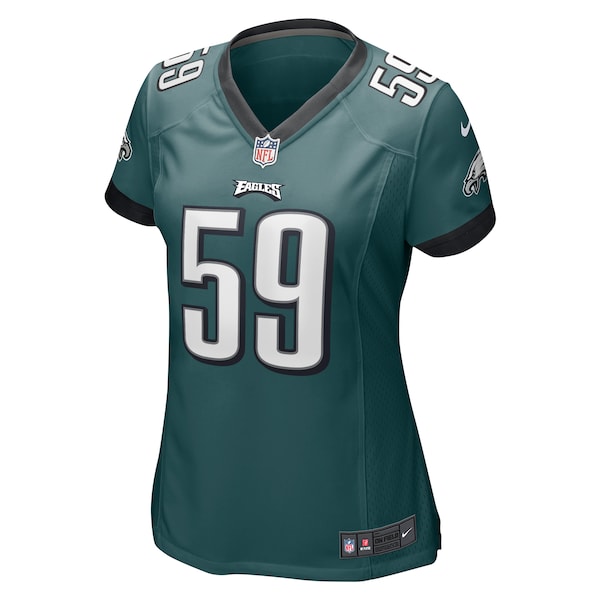 Thomas Booker IV Philadelphia Eagles Nike Women's Game Jersey - Midnight Green - Image 2