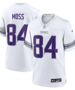 Randy Moss Minnesota Vikings Nike Alternate Retired Player Game Jersey - White
