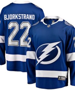 Oliver Bjorkstrand Tampa Bay Lightning  Home Breakaway Jersey - Blue