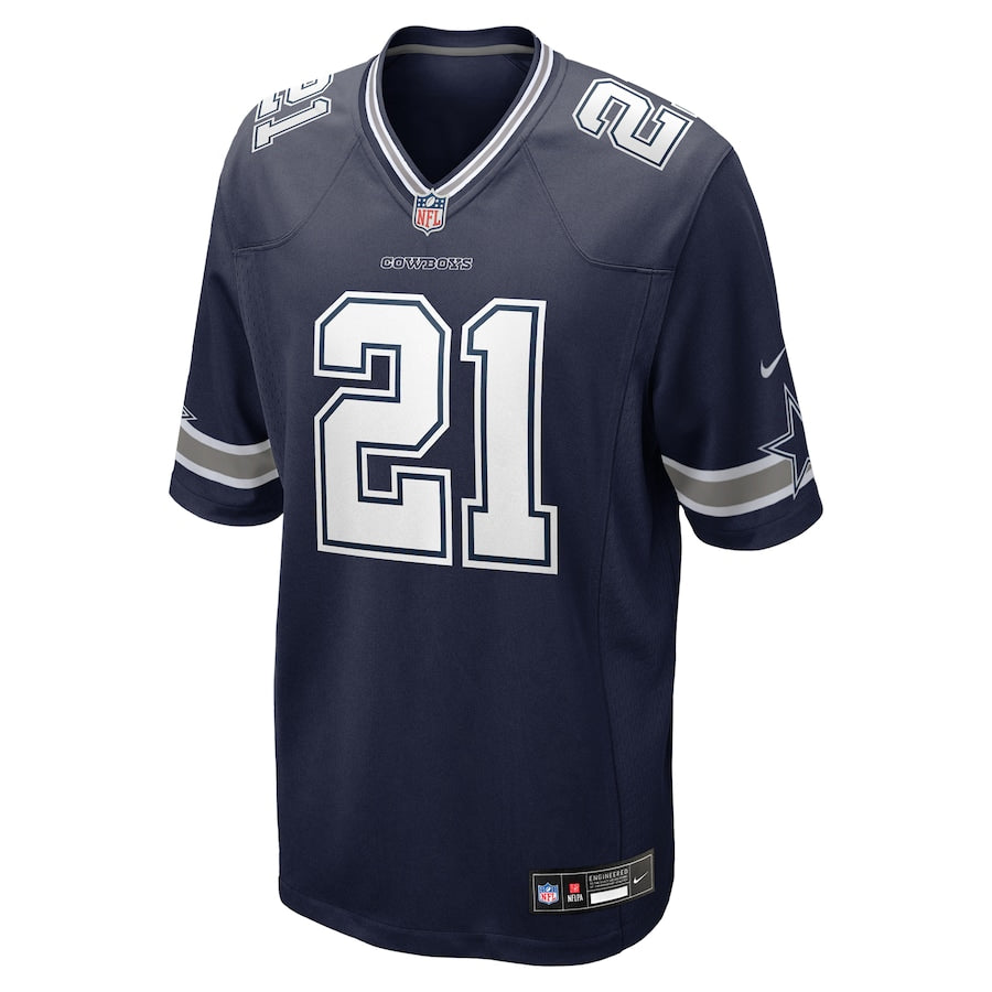 Deion Sanders Dallas Cowboys Nike Team Retired Player Game Jersey - Navy - Image 2