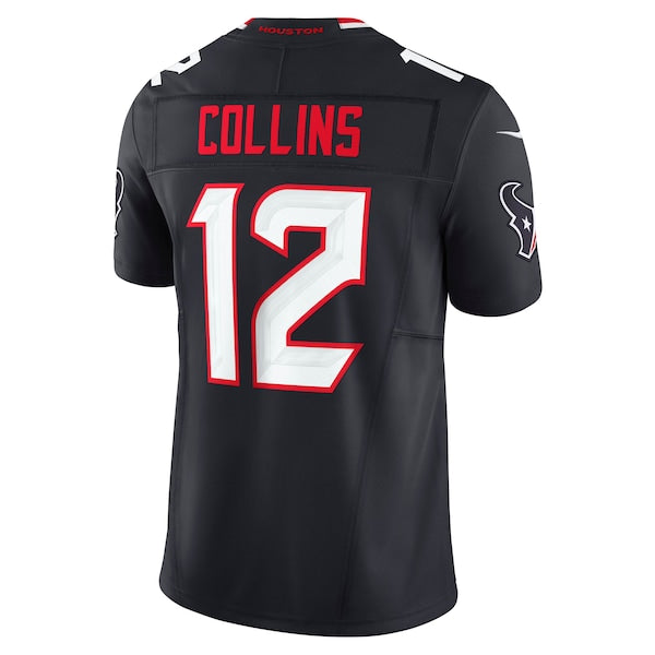 Nico Collins Houston Texans Nike Team Vapor F.U.S.E. Limited Jersey - Navy - Image 3