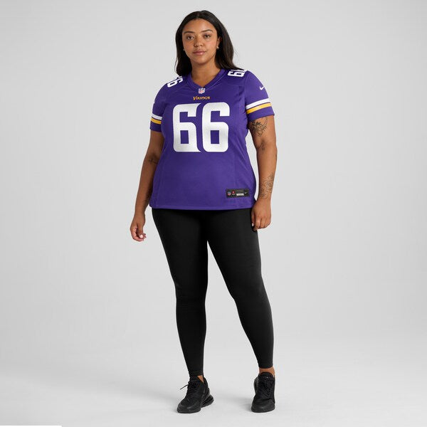 Dalton Risner Minnesota Vikings Nike Women's Game Jersey - Purple - Image 12