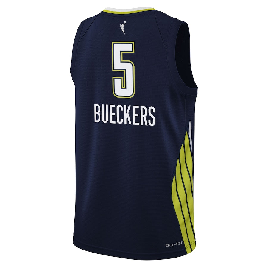 Paige Bueckers Dallas Wings Nike 2025 WNBA Draft Explorer Edition Victory Player Jersey - Navy - Image 3