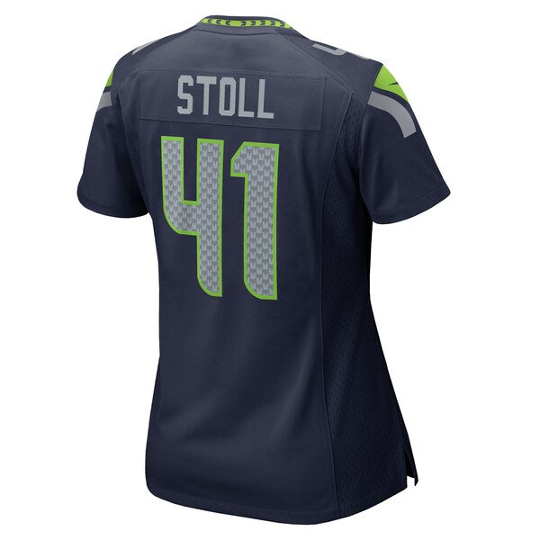 Chris Stoll Seattle Seahawks Nike Women's Team Game Jersey - College Navy/Navy - Image 5