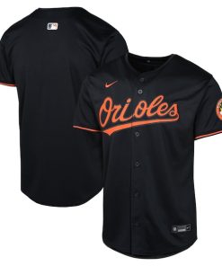 Baltimore Orioles Nike Youth Alternate Limited Jersey - Black