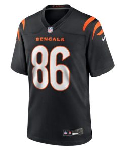 Alternative view of Noah Fant Cincinnati Bengals Nike Team Game Jersey -  Black