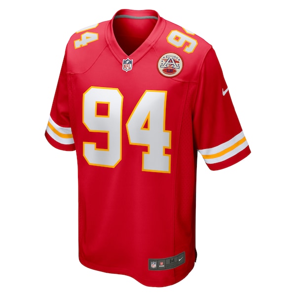 Malik Herring Kansas City Chiefs Nike Team Game Player Jersey - Red - Image 2