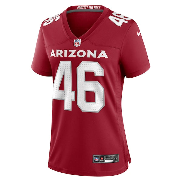 Aaron Brewer Arizona Cardinals Nike Women's Game Jersey - Cardinal - Image 3