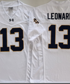 Jaden Leonard  NCAA Notre Dame Fighting Irish  Nike Vapor Limited Jersey