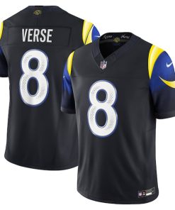 Jared Verse Los Angeles Rams Nike 2025 Rivalries Collection Limited Jersey - Midnight Blue