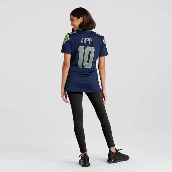 Cooper Kupp Seattle Seahawks Nike Women's Team Game Jersey - College Navy - Image 6