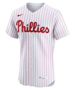 Alternative view of Philadelphia Phillies Nike  Home Elite Pick-A-Player Retired Roster Jersey - White