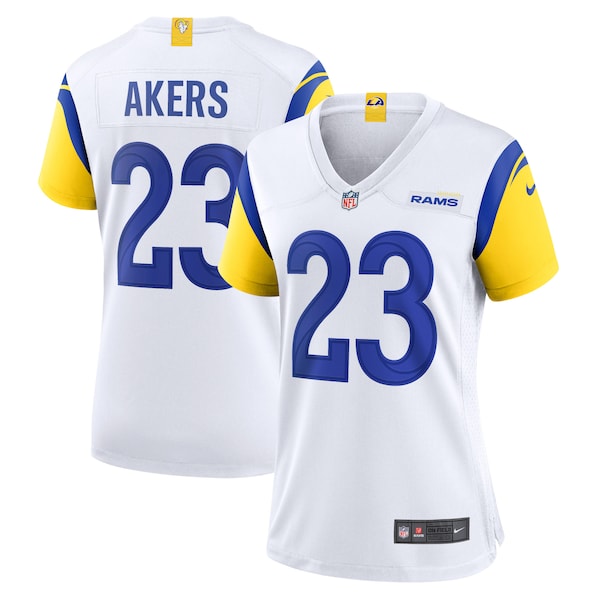 Cam Akers Los Angeles Rams Nike Women's Game Jersey - White - Image 2