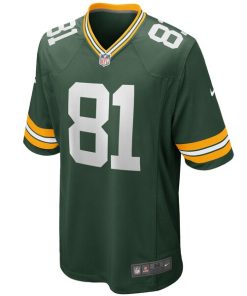 Alternative view of Josiah Deguara Green Bay Packers Nike Player Game Jersey - Green