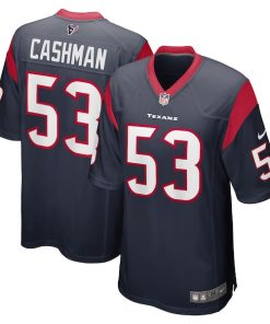 Blake Cashman Houston Texans Nike Game Player Jersey - Navy