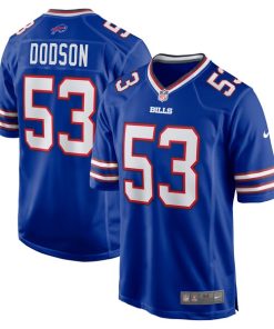Tyrel Dodson Buffalo Bills Nike Game Player Jersey - Royal