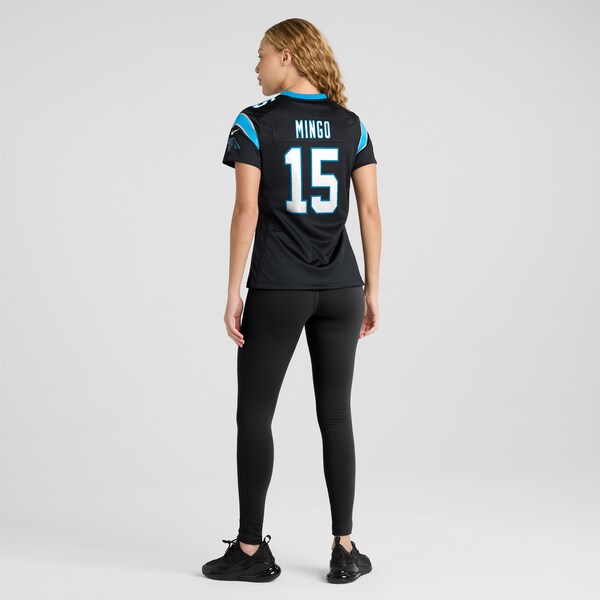Jonathan Mingo Carolina Panthers Nike Women's Game Jersey - Black - Image 5