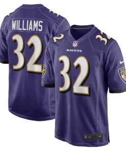 Marcus Williams Baltimore Ravens Nike Player Game Jersey - Purple