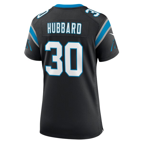 Chuba Hubbard Carolina Panthers Nike Women's Team Game Jersey - Black - Image 3