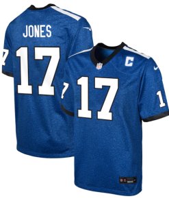 Daniel Jones Indianapolis Colts Nike Youth Alternate 2 Game Jersey - Royal